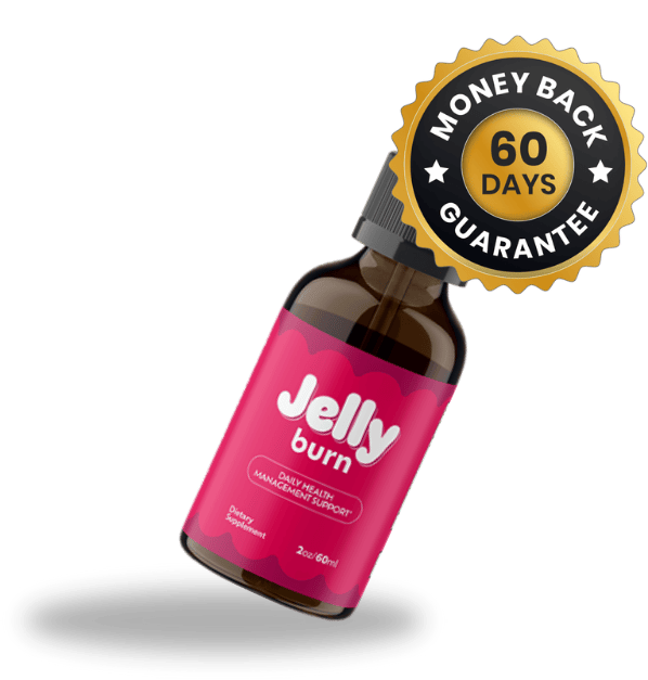 JellyBurn weight loss supplement bottles
